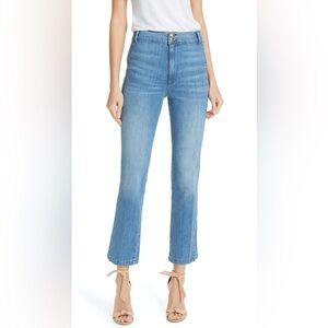 Frame Jeans Parisian Straight Leg Jeans Leon Light Wash Size 33 great condition